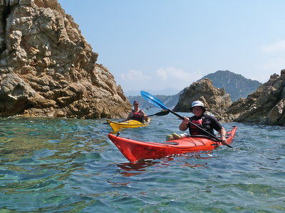 zeekajaktocht elba, italie