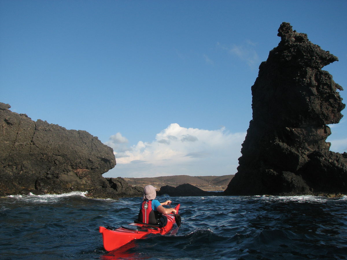 zeekajaktocht sardinieen, italie